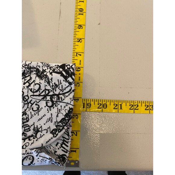 Joseph Ribkoff Cropped Pants Black & White Big City Print Size 4 - Picture 10 of 10